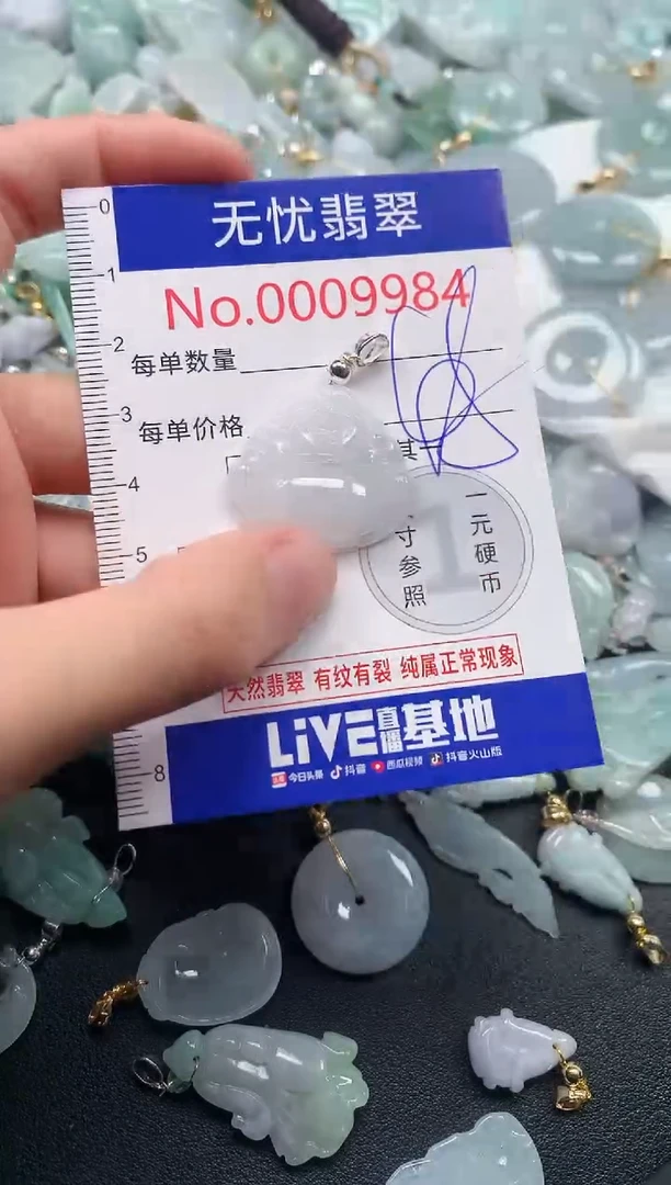 颈饰未镶嵌翡翠9984