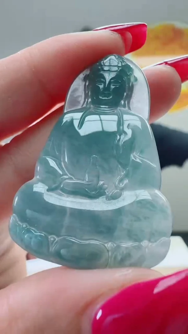 颈饰未镶嵌翡翠天然A货翡翠  多样性随机发其一
