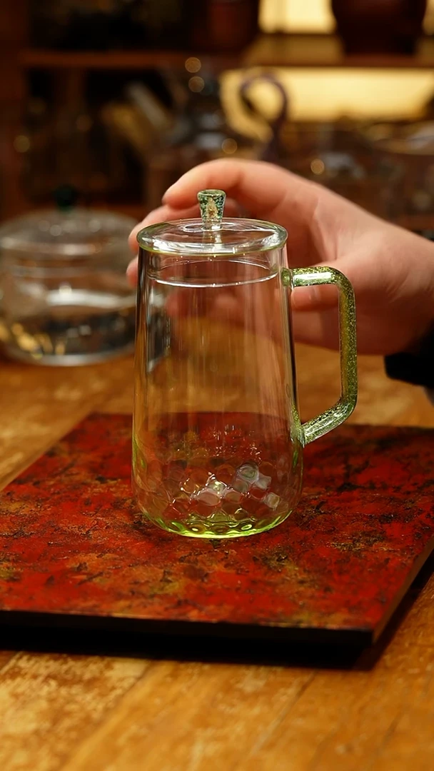 【闪购商品】禾器/青霓杯/绿金色