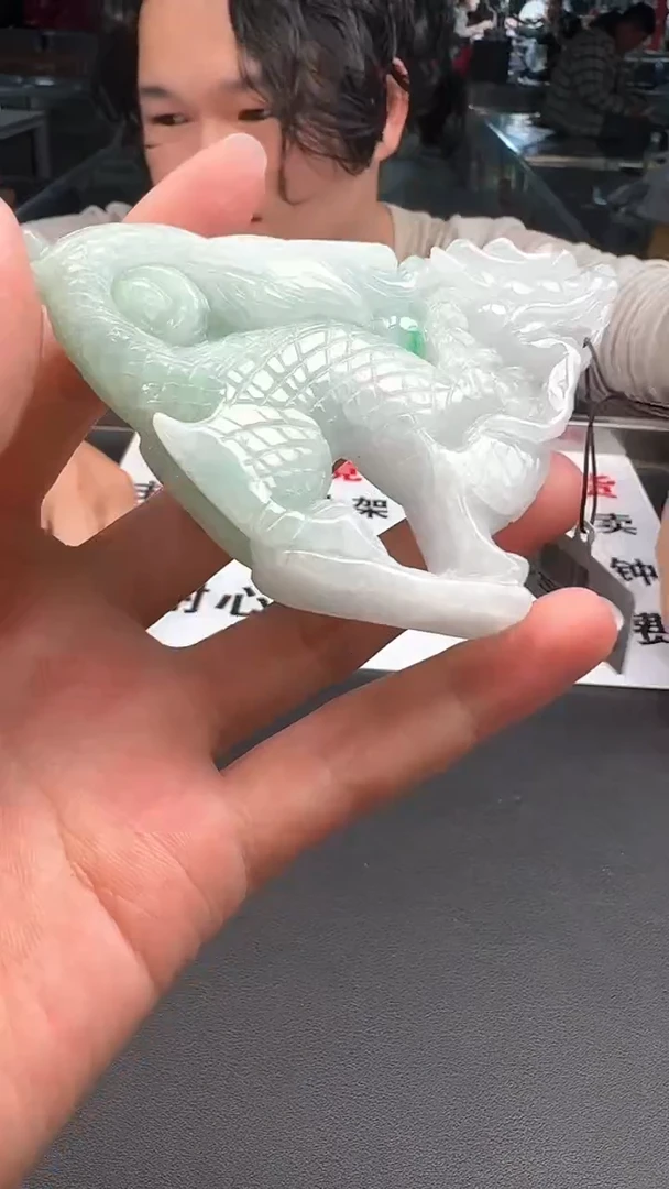 【闪购商品】翡翠把件未镶嵌摆件8648/37