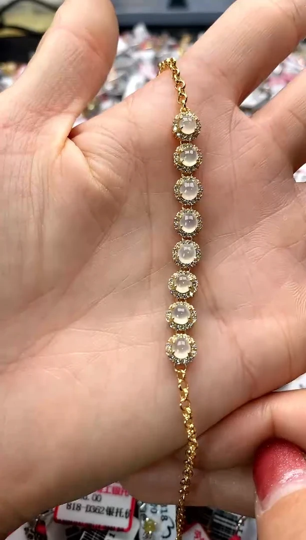 【闪购商品】翡翠戒指银S925镶嵌6666666    0