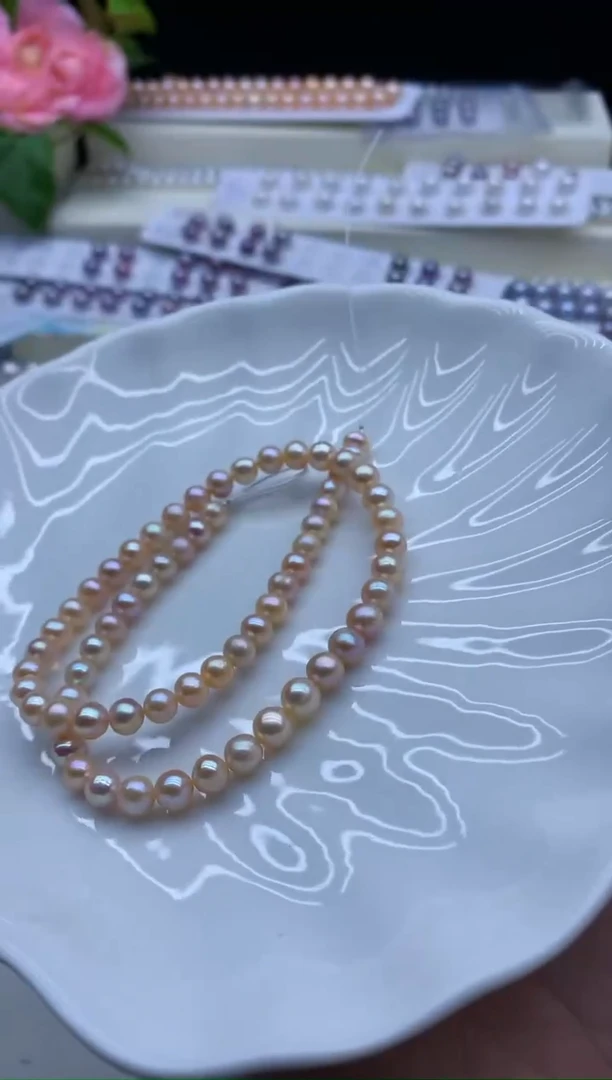【闪购商品】淡水珍珠颈饰未镶嵌淡水珍珠项链
