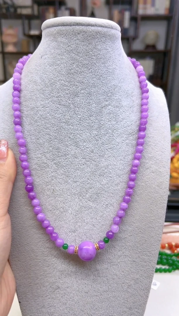 【闪购商品】翡翠颈饰未镶嵌DIY款X166