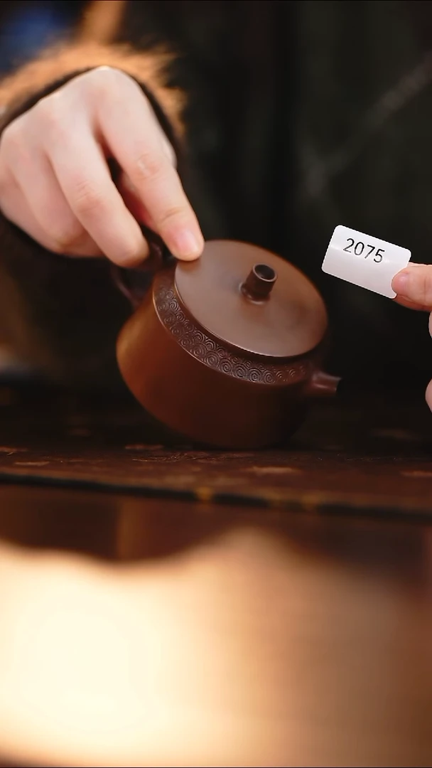 雲梦茶器紫陶茶壶2075