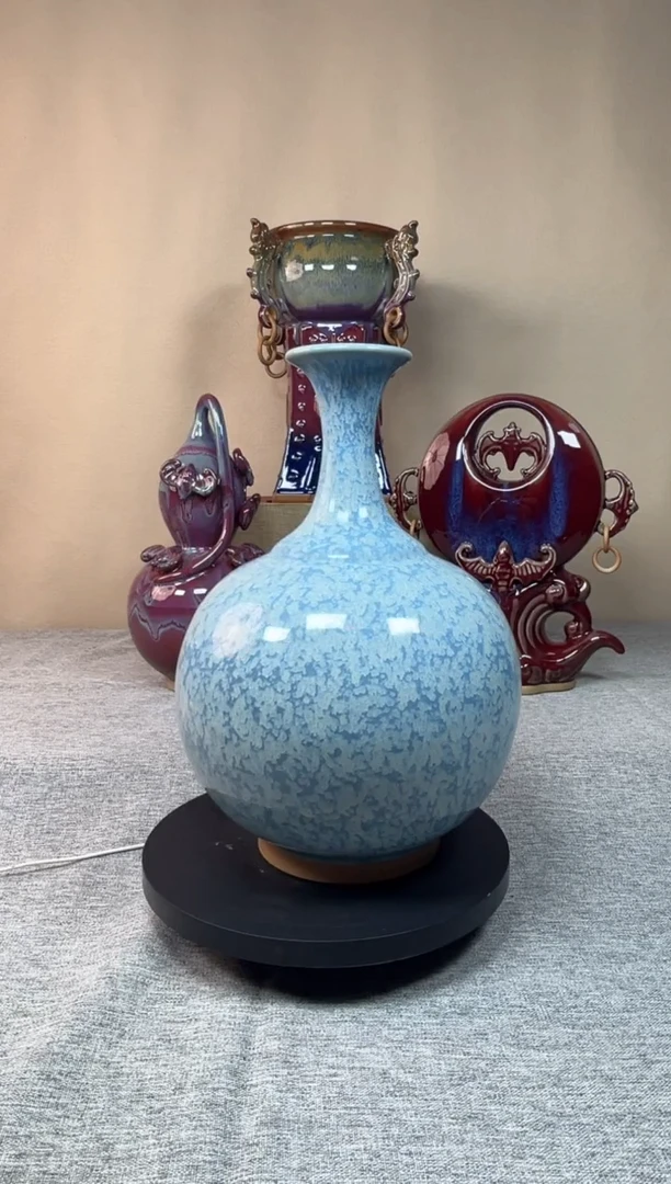 摆件神垕钧瓷收藏工艺品