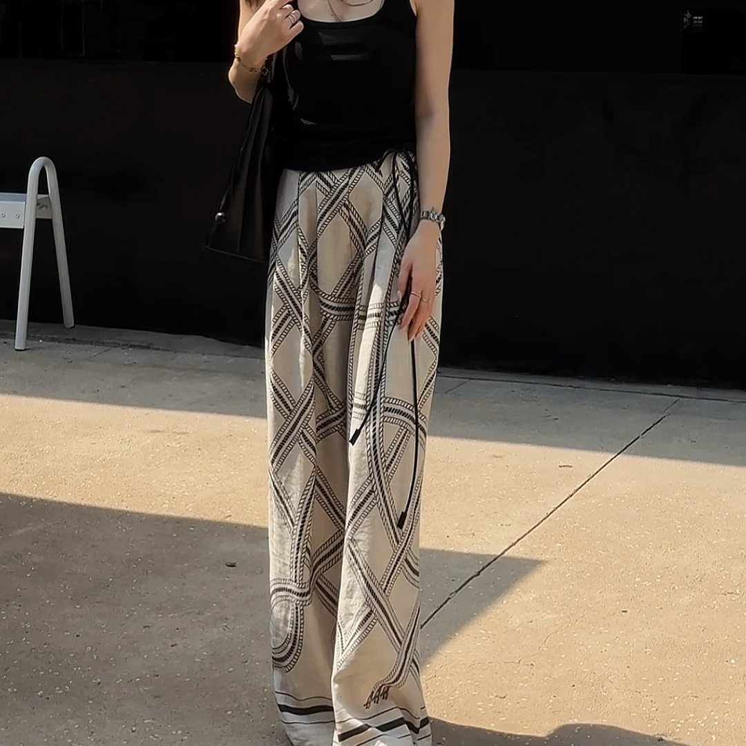 熹熹Sissi 【晞纹】 2025新款极简舒适时尚裤子3250