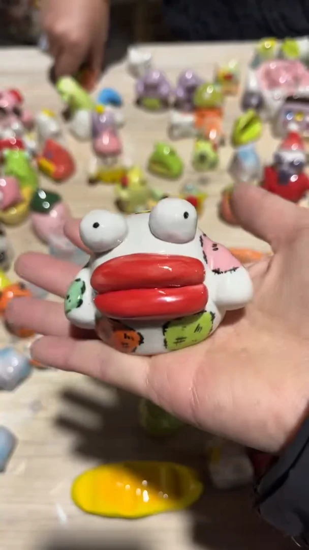 【闪购商品】摆件46纯手工微瑕陶瓷