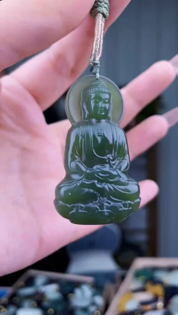 和田玉未镶嵌挂件拍一发一，多样性发货！