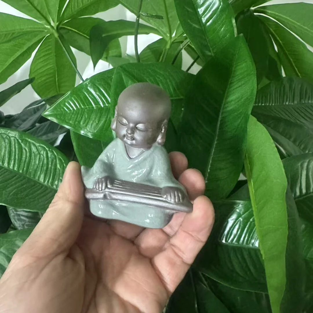 景德镇陶瓷小和尚茶宠