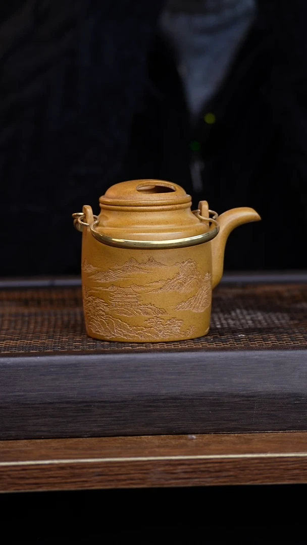 茶壶紫砂宜兴手工原矿紫砂壶001