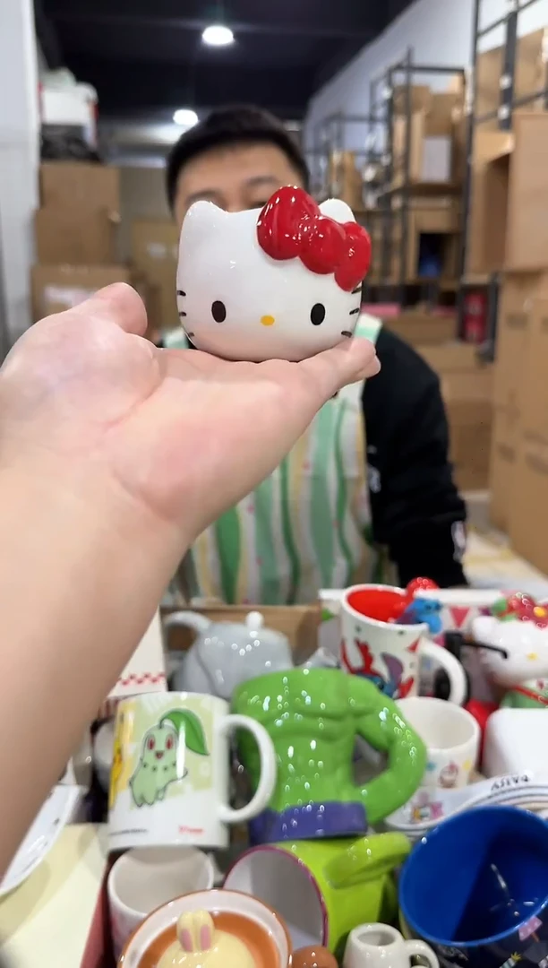 瓷片红色kt猫香薰