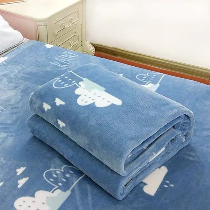 牛奶绒床单单件冬季加绒毛毯保暖珊瑚绒床单双面毛绒单人宿舍床单
