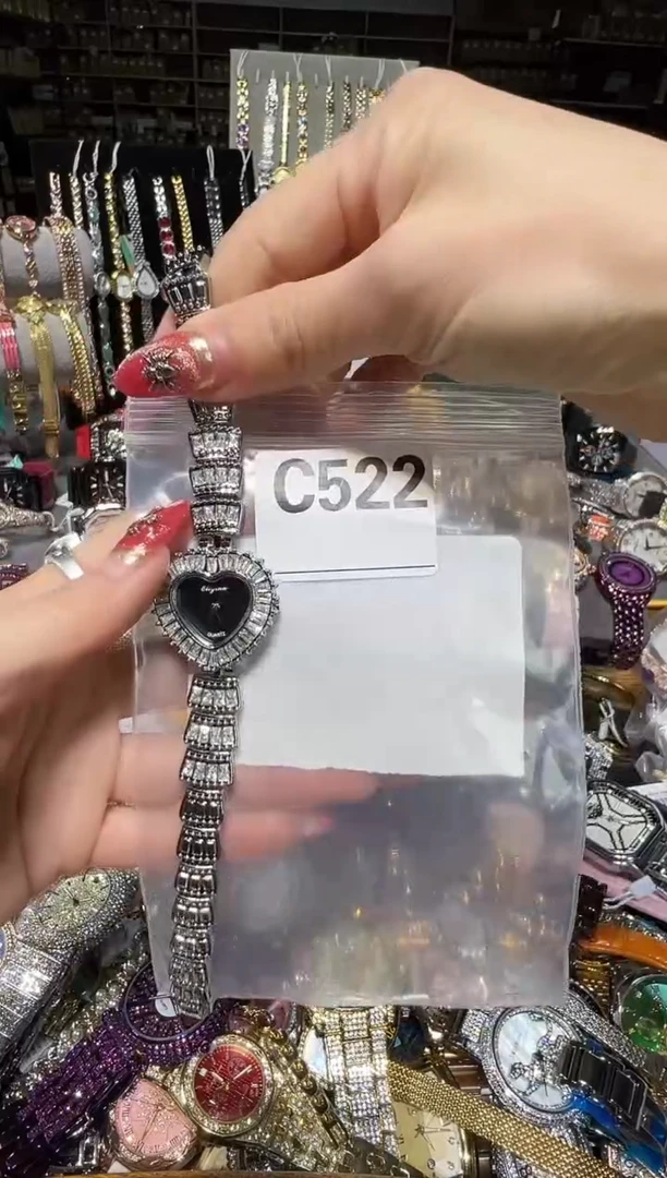 石英机芯不锈钢不锈钢直播定闪专用