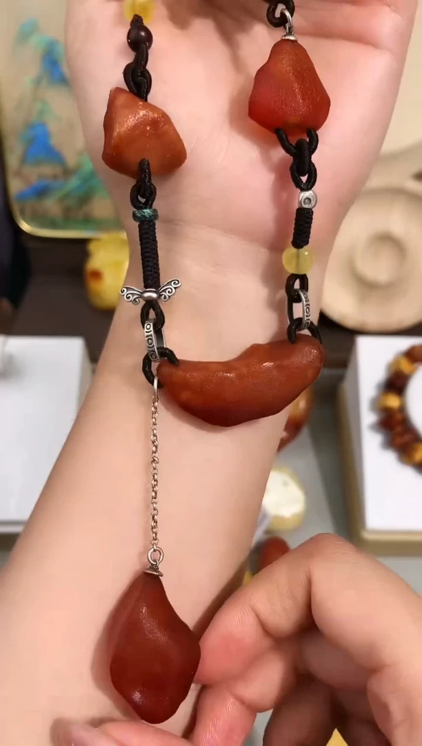 未镶嵌琥珀裸石琥珀