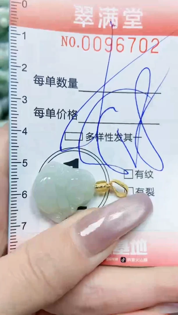 【闪购商品】翡翠颈饰未镶嵌闪购0096702多样性发其一