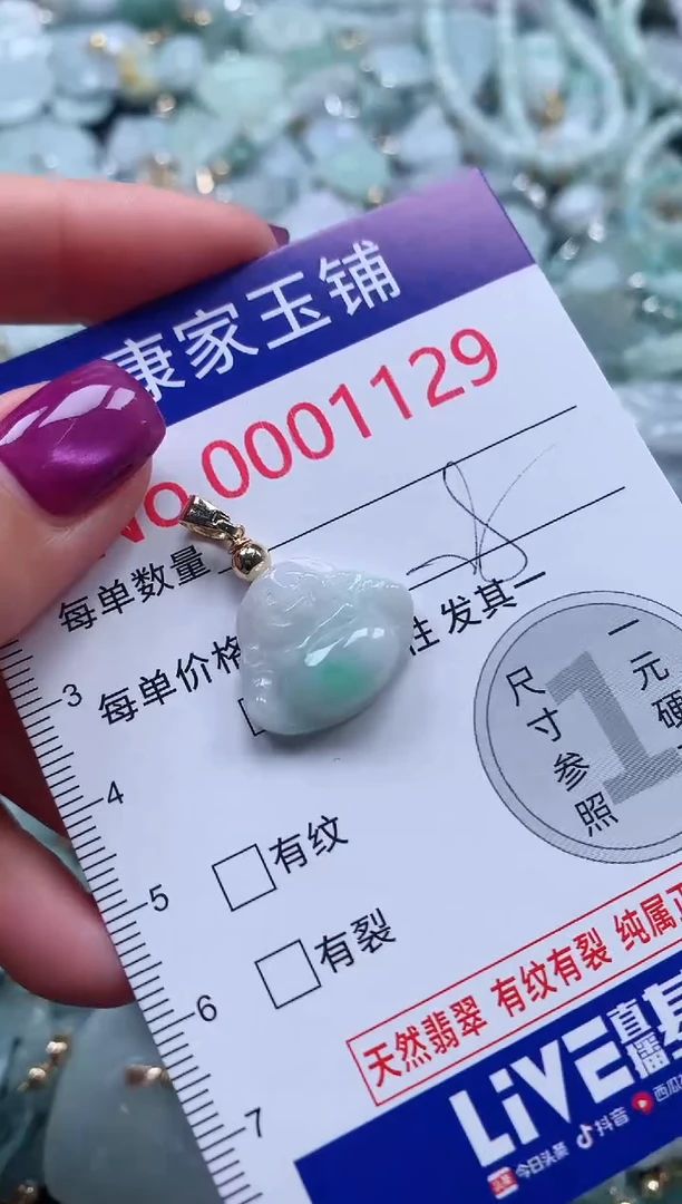 颈饰未镶嵌翡翠1129