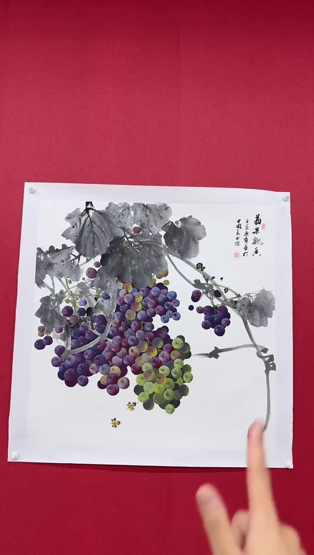 国画经典国画宣纸手绘4平尺