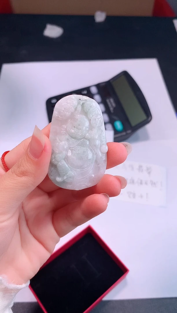 颈饰未镶嵌翡翠0芹0翡翠珠宝885