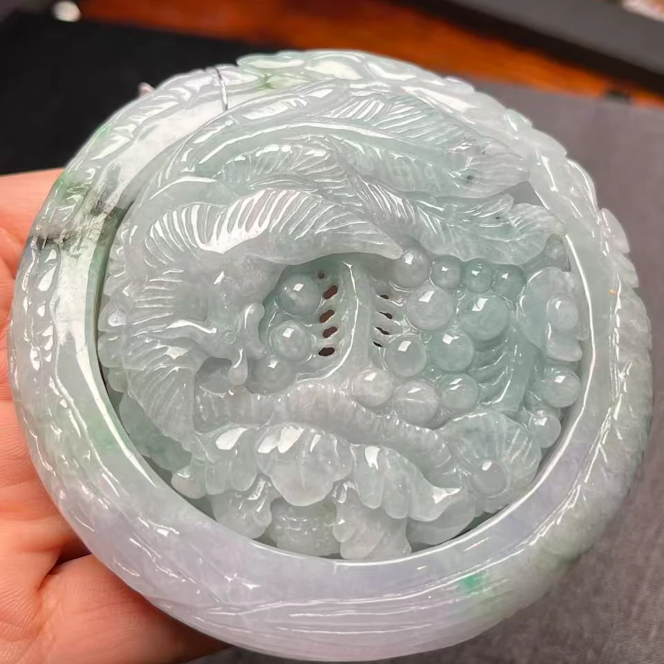 H060【原创设计】 翡翠吊坠套件 多样性发其一