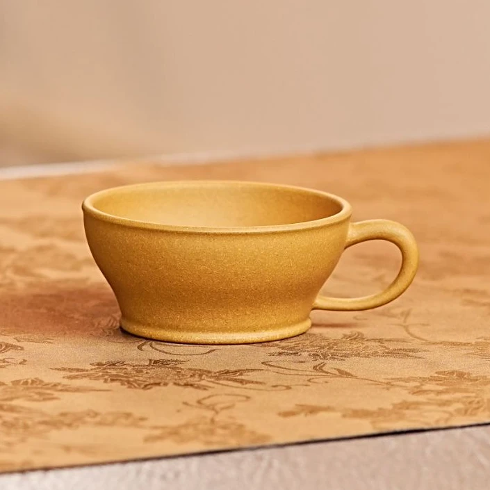 宜兴原矿紫砂黄金段主人小杯茶具茶器 182