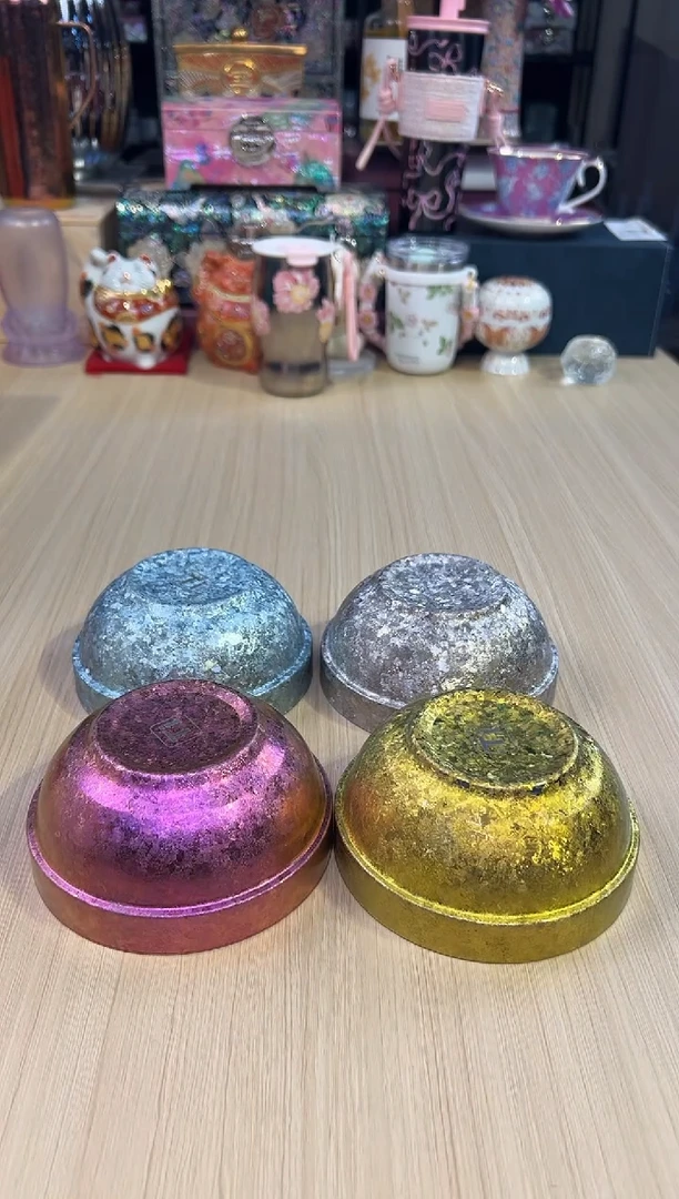 65匠心达 纯钛双层钛碗(大号四色)
