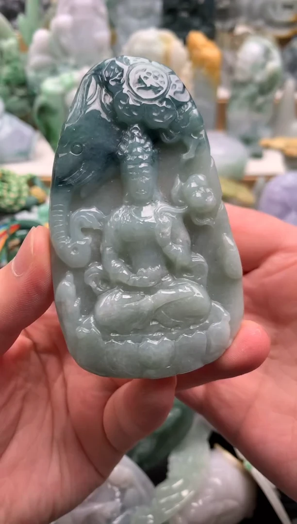 吊坠(不含链)未镶嵌翡翠1