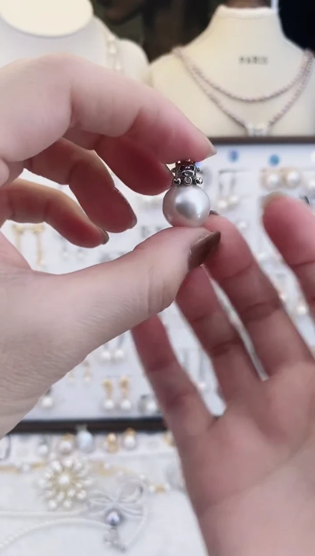 合金耳饰淡水珍珠142