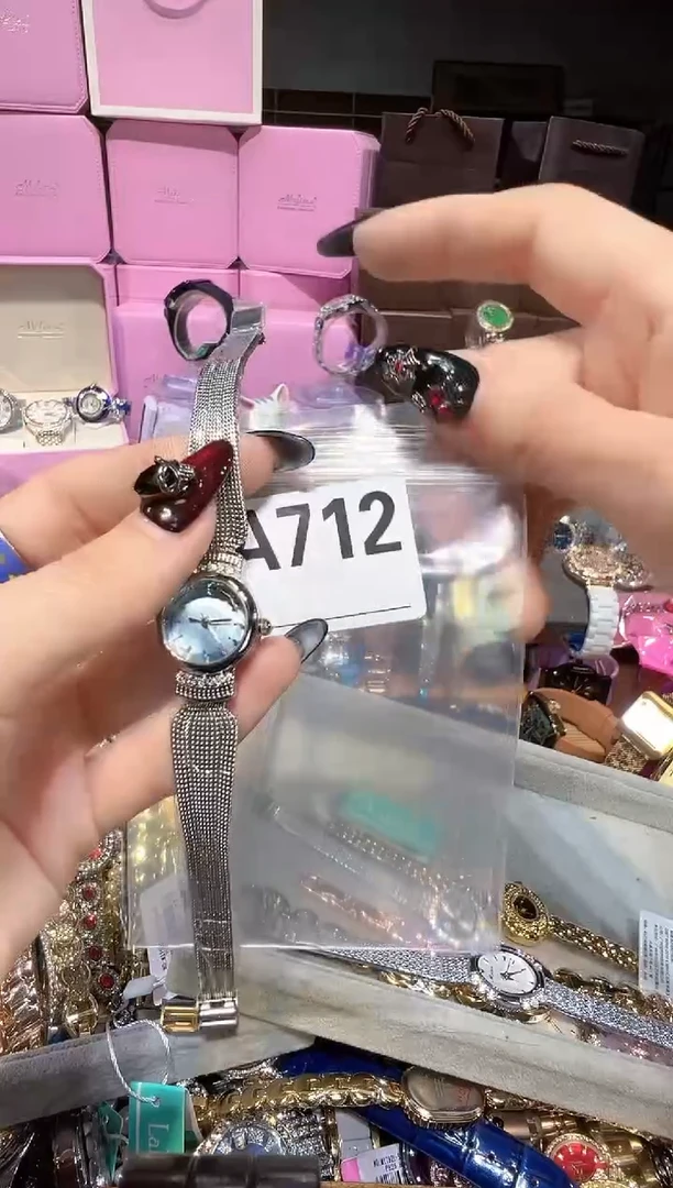 石英机芯不锈钢不锈钢直播定闪专用