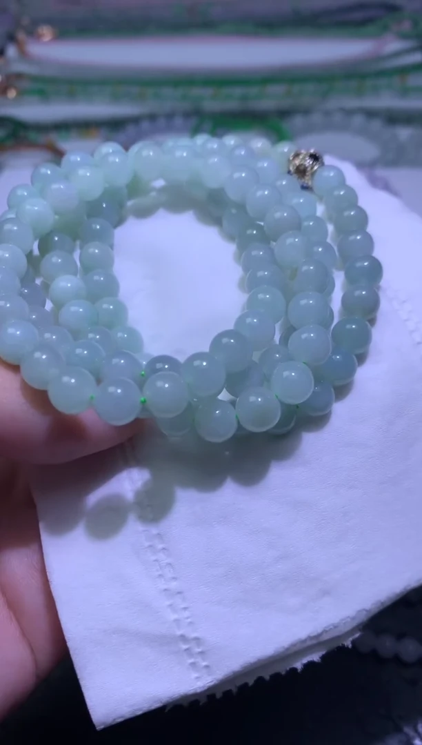 未镶嵌手链翡翠净货卡6.9