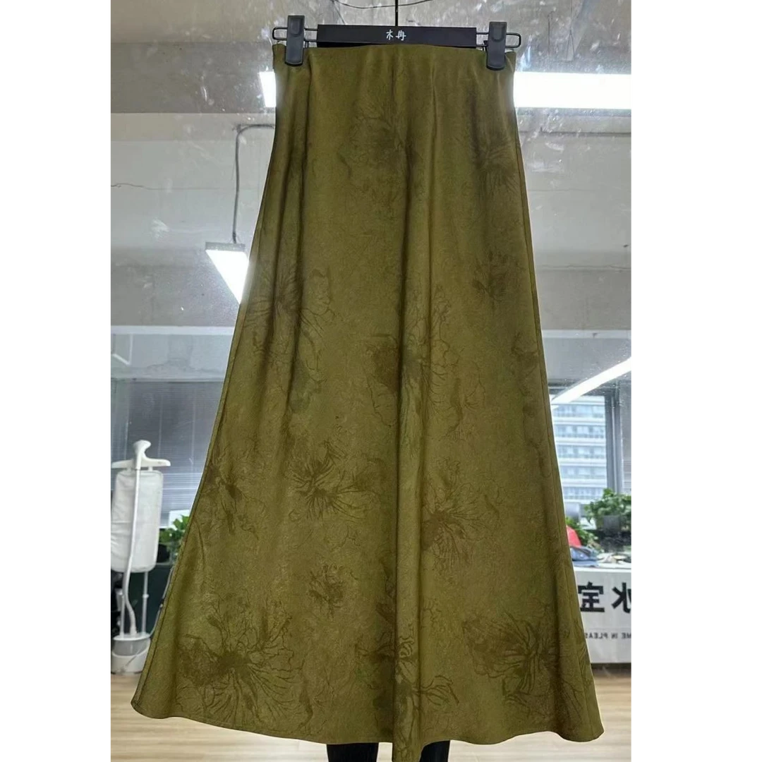 【一桐清仓】高品质设计款气质百搭半身裙4XKHQ6555