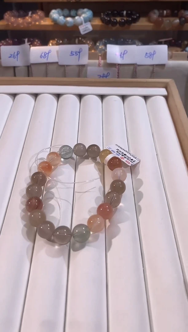 水晶手链未镶嵌彩兔毛 10