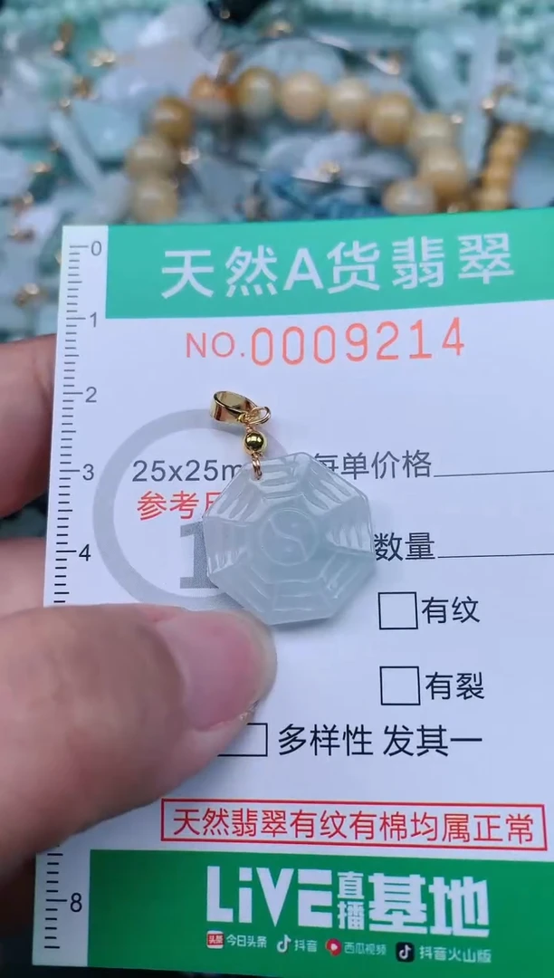 翡翠未镶嵌颈饰.0009214