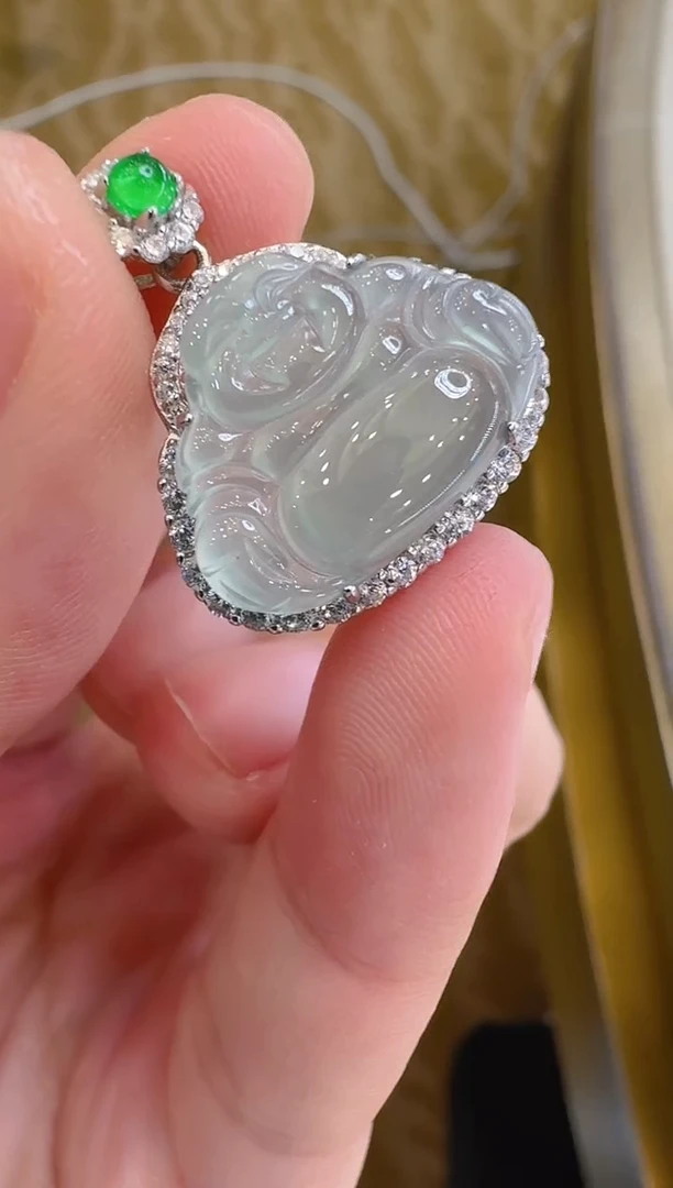 翡翠银S925镶嵌吊坠(不含链)多样性团购发一件