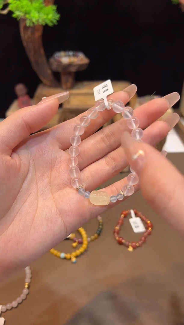 水晶手链未镶嵌手饰@@C2524