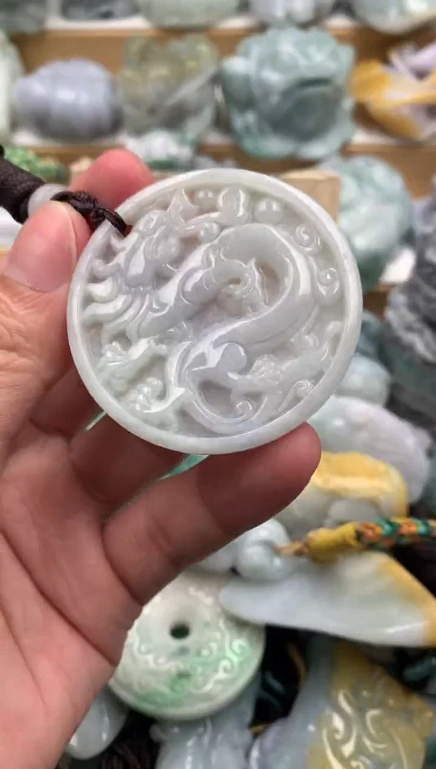 吊坠(不含链)未镶嵌翡翠1