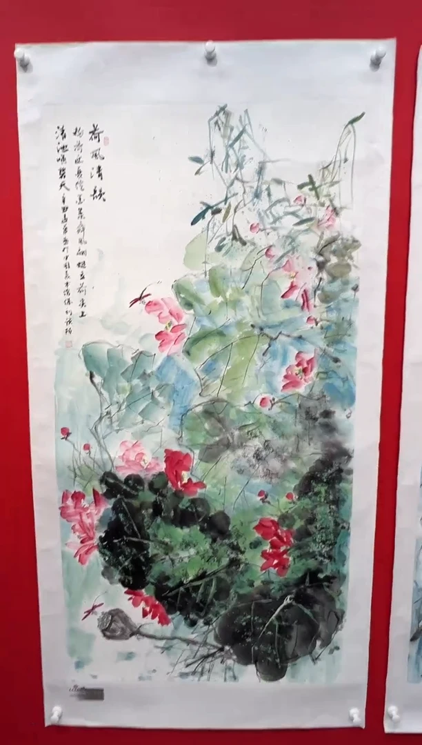 国画画家陆远华纯手绘原作