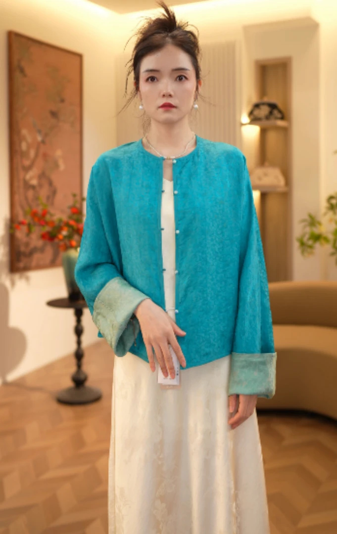 2025新款夏季新中式气质国风外套2025A0200-沐沐