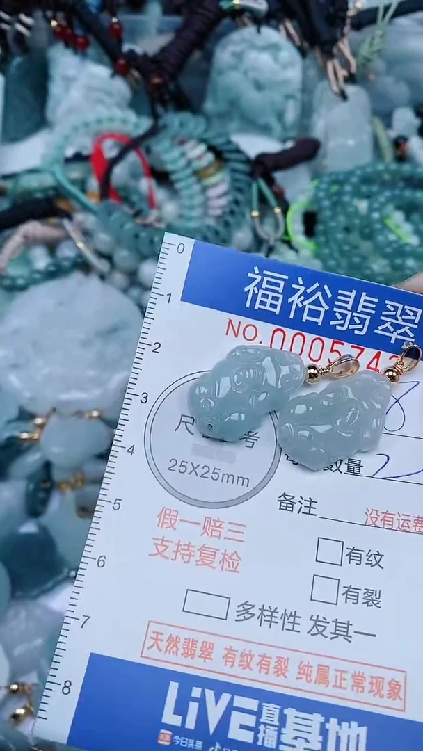 【闪购商品】翡翠颈饰未镶嵌...0005743