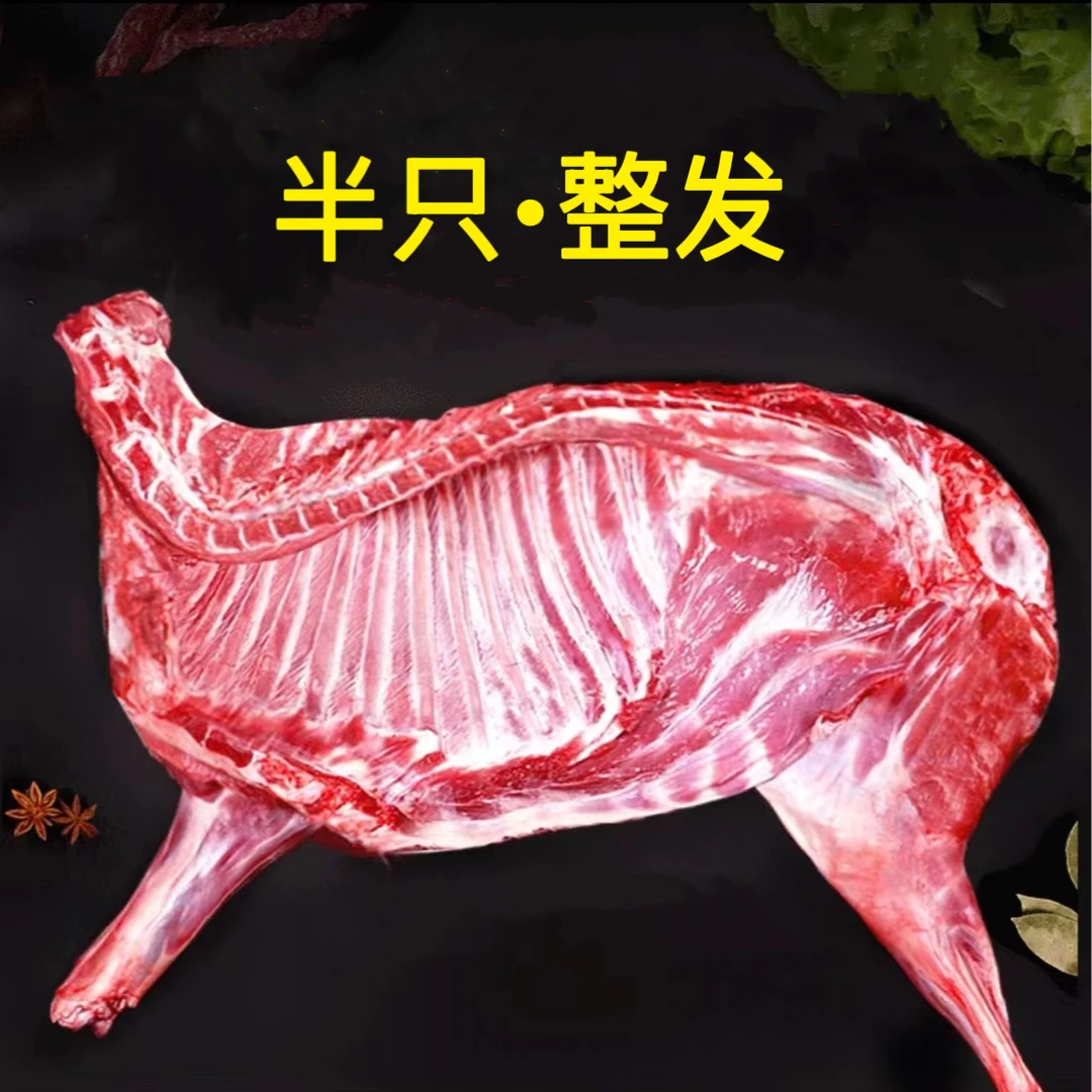 国产羔羊 整扇发半羊 10斤起步 99%腿排