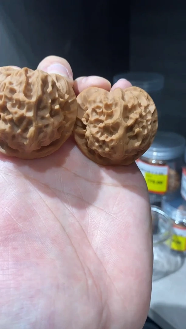 把件文玩核桃微修秦岭龙鳞43
