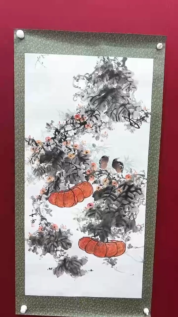 国画邹老师绘画作品 带荣宝斋宁波证书