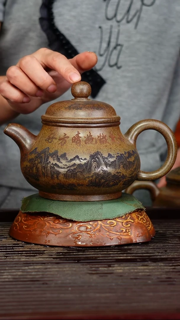 宜兴原矿紫砂壶茶壶宜兴原矿紫砂壶茶壶600C