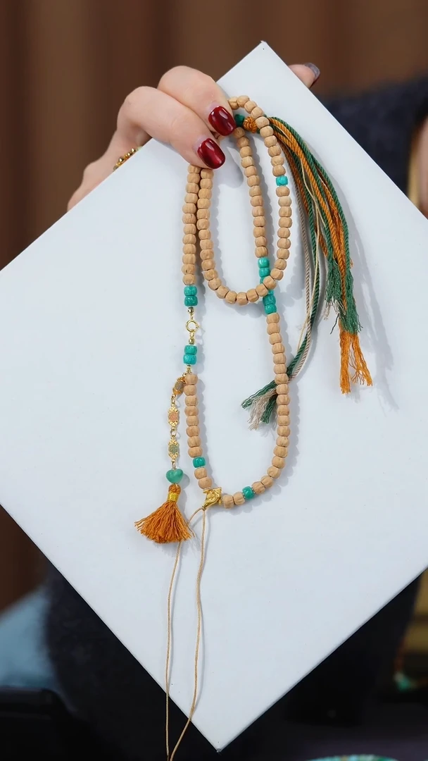 【闪购商品】绿松石项链18K金镶嵌1