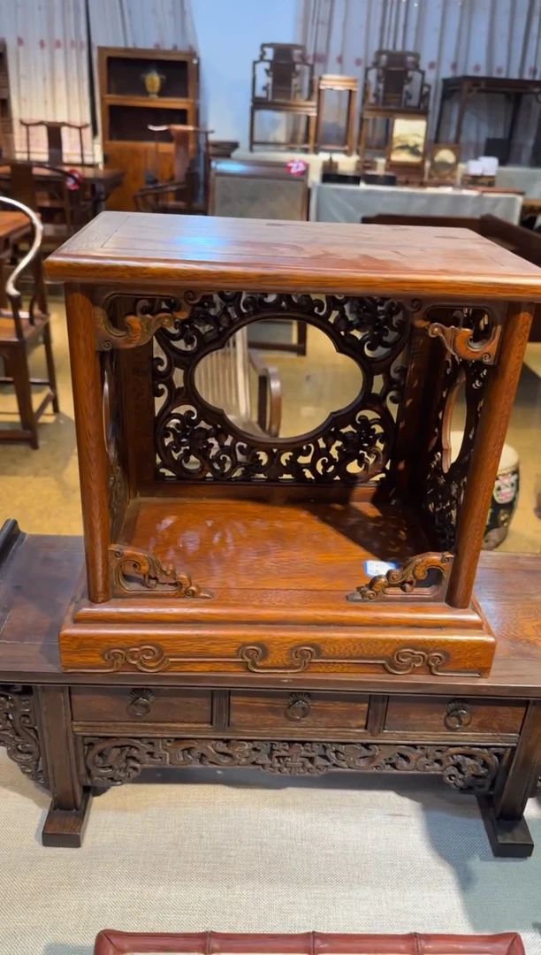花梨木类佛座  佛龛  工艺品