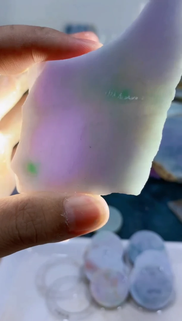 翡翠裸石0蒙0翡翠珠宝675