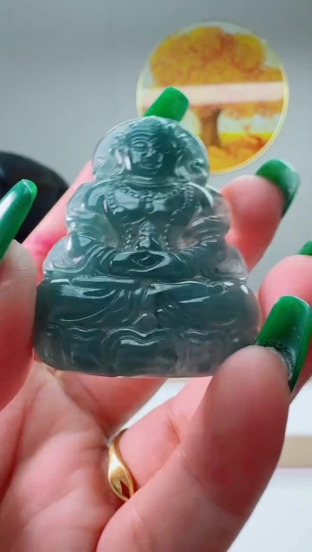 翡翠未镶嵌颈饰多样性随机发其一
