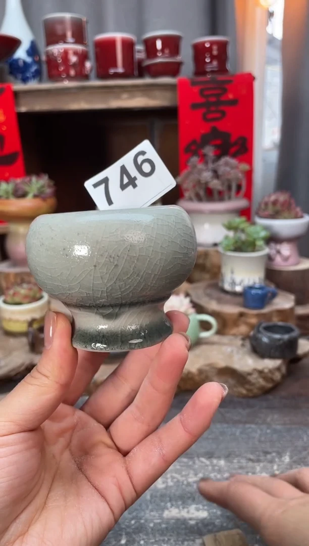 【闪购商品】摆件746知木小芳花盆