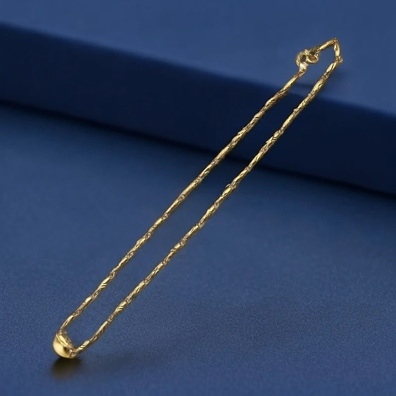 【兰兰专属】精美百搭复古合金橄榄珠项链XL62199