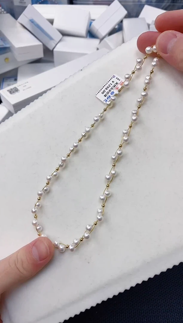 未镶嵌耳饰淡水珍珠XL1047