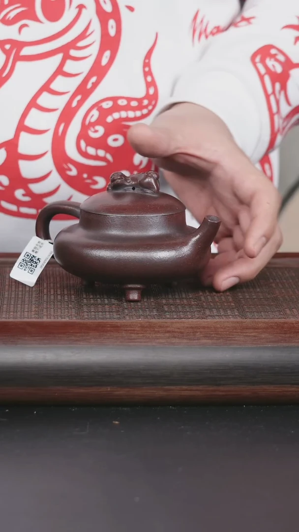 【闪购商品】紫砂茶壶22原矿紫砂壶铁血红砂